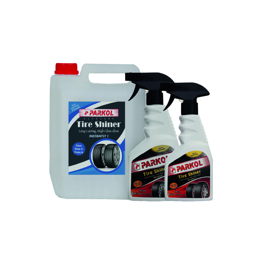 Parkol Tire Shiner – Long Lasting High Gloss Shine