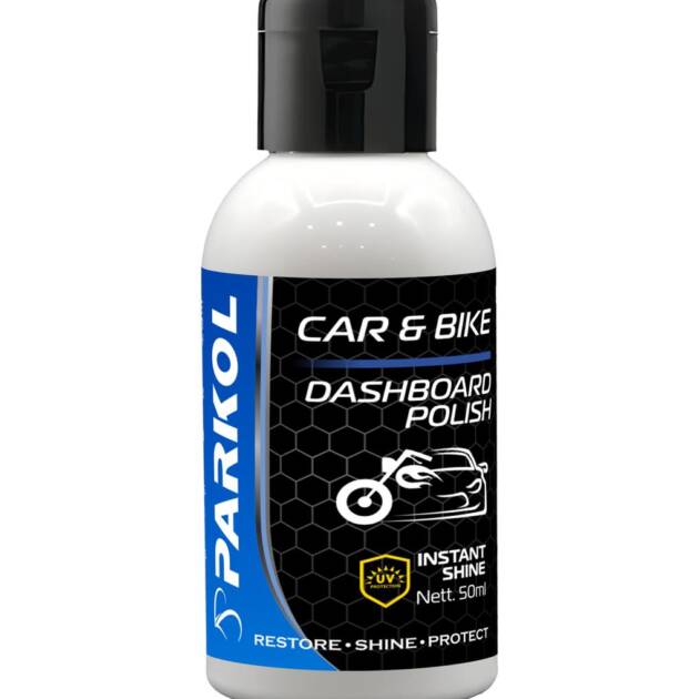 Parkol Car & Bike Dashboard Polish – Instant Shine & UV Protection (50ml)
